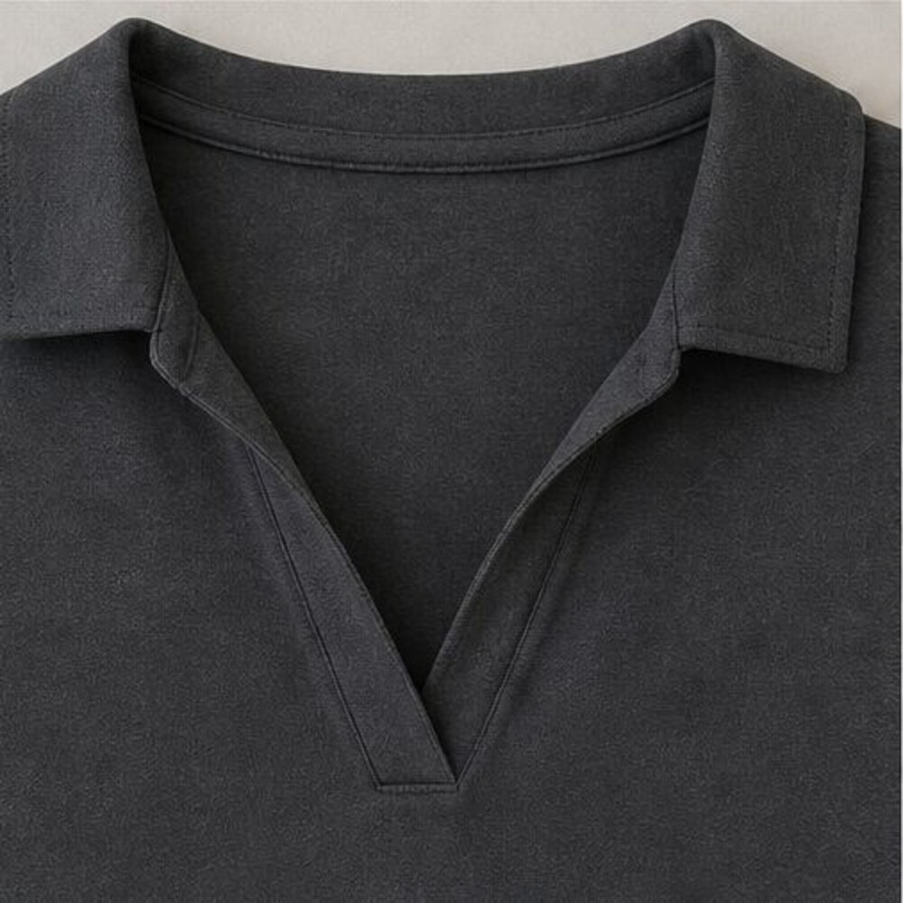 Ivory V Neck Top - Picture 4 of 6